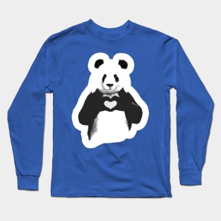 panda all you need is love Long Sleeve T-Shirt